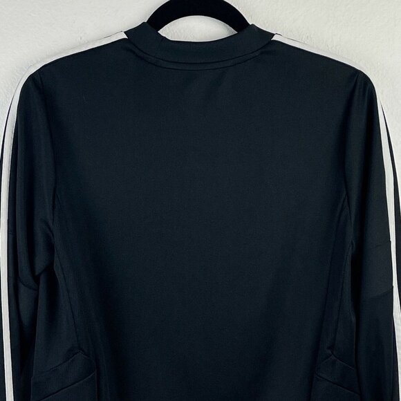 Adidas Climacool Top Kids Size L 3-Striped Long Sleeve Athletic Training Black - Picture 6 of 9